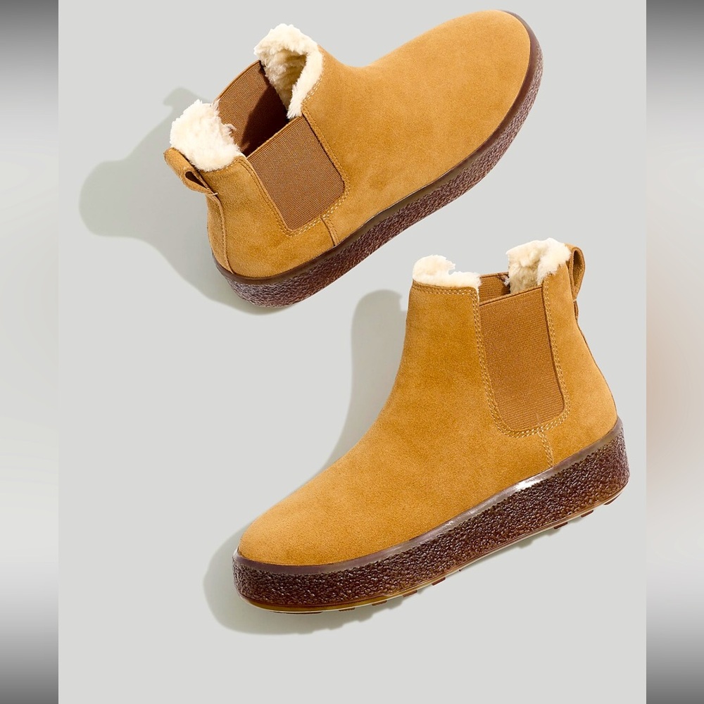 Madewell The Toasty Chelsea Boot, size 8